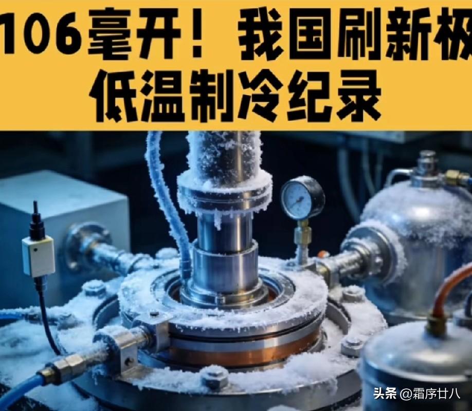 重磅里程碑！中国科研团队迎来极低温制冷领域的颠覆性突破，今年2月相关成果登顶国际