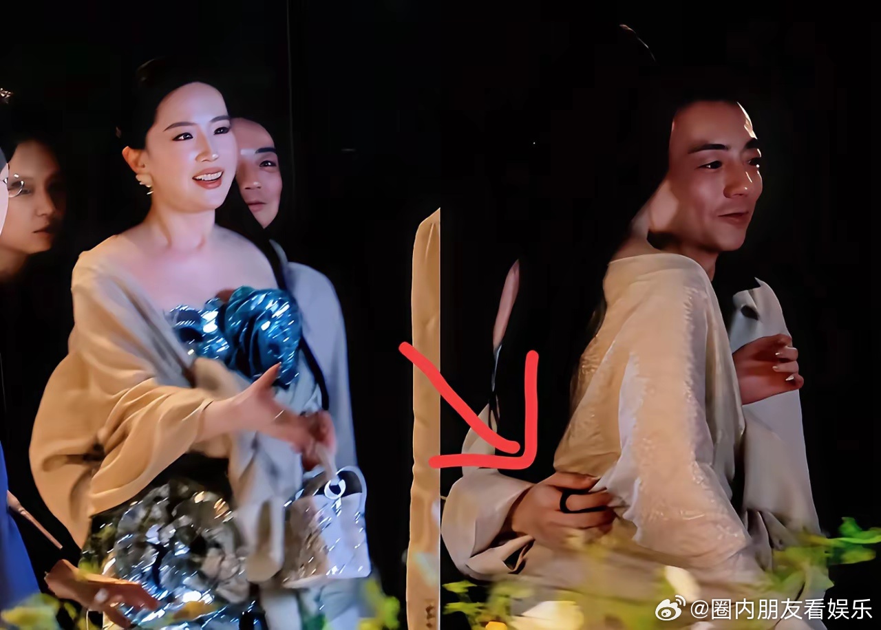 娱乐圈的水真的是深就连刘亦菲也避免不了昨天参加线下活动的时候，看到视频里里那只搭