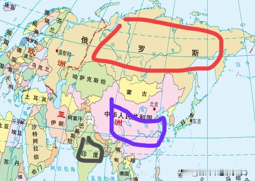 为什么叫印度三哥？
在亚洲的国土排名中，俄罗斯第一，中国第二，印度第三  …