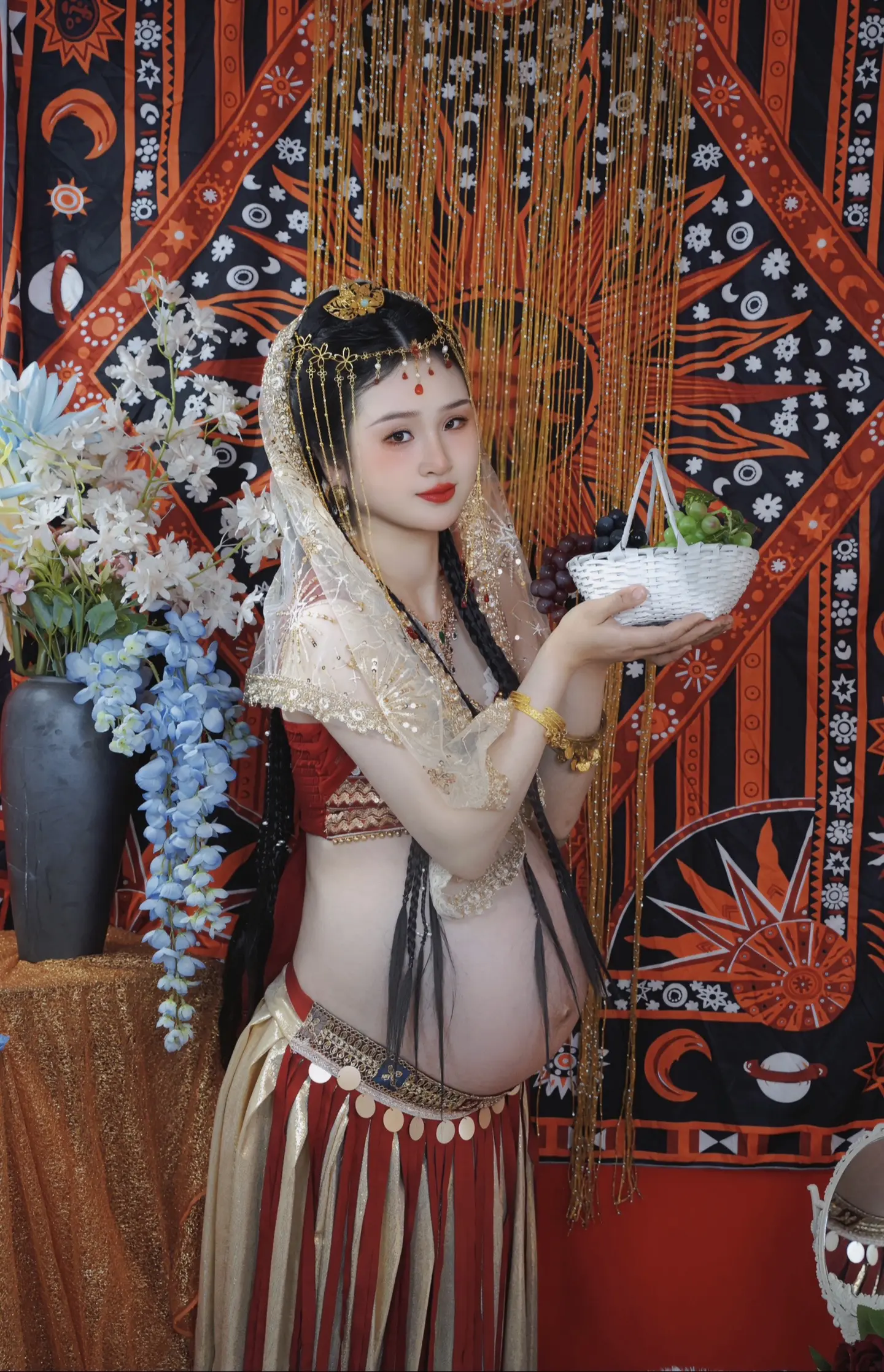 来组异域风情孕妈妈照片！
