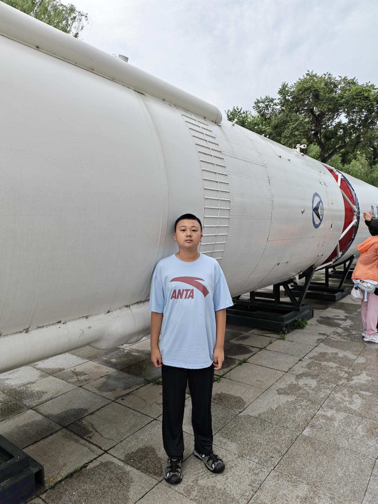 今天去航天馆哈工大参观