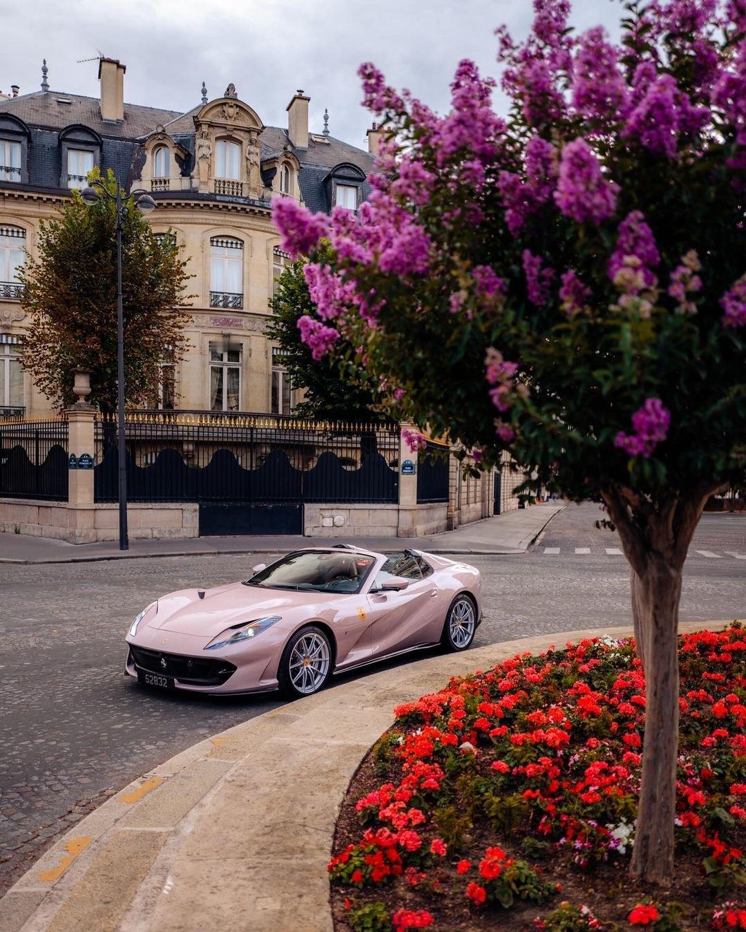 轮毂Ferrari 812 GTS 复古玫瑰金 ​​​