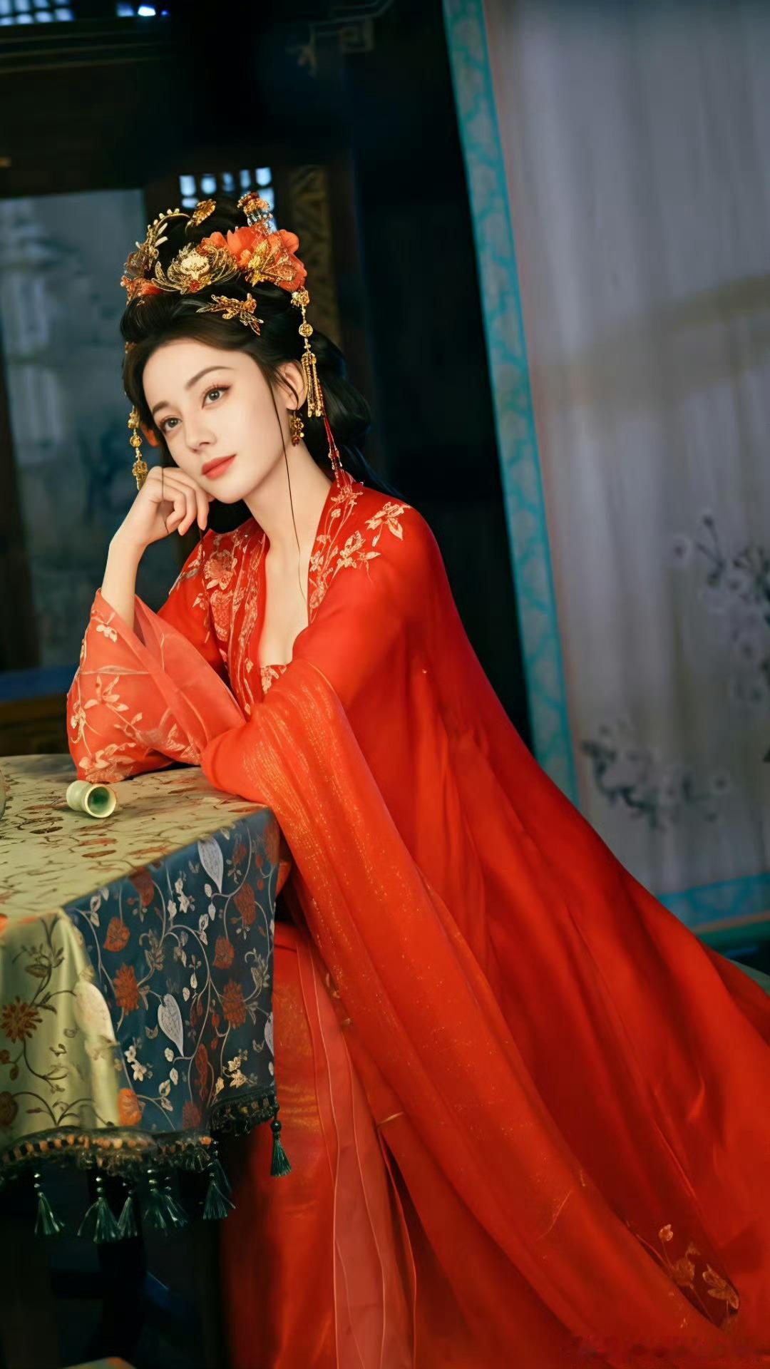 热巴真的是不折不扣的美人胚子～ 