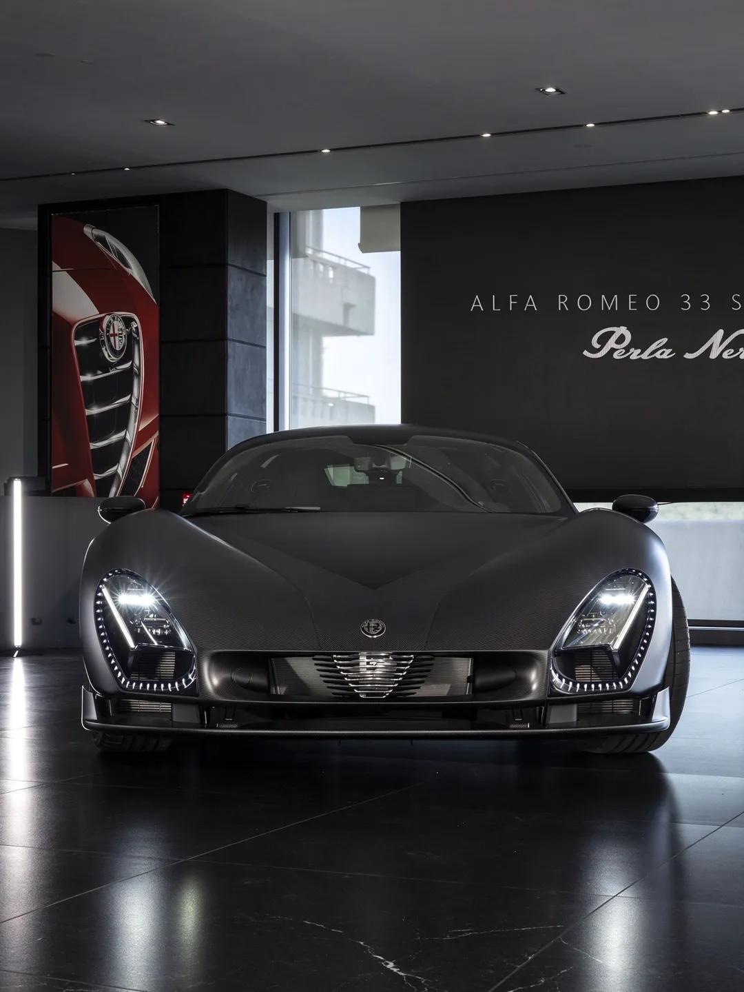 2026款阿尔法罗密欧33 Stradale Perla Nera于9月28日在
