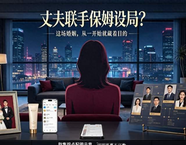 今晚开播！丈夫联手保姆设局骗家产，这剧太敢拍