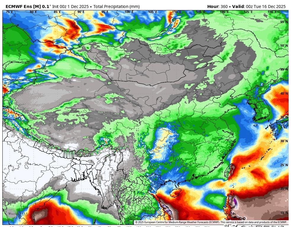冷空气憋了好久，这回真要下狠手了。
华北人盼了整个冬天的雪，快来了。
黄淮地界，