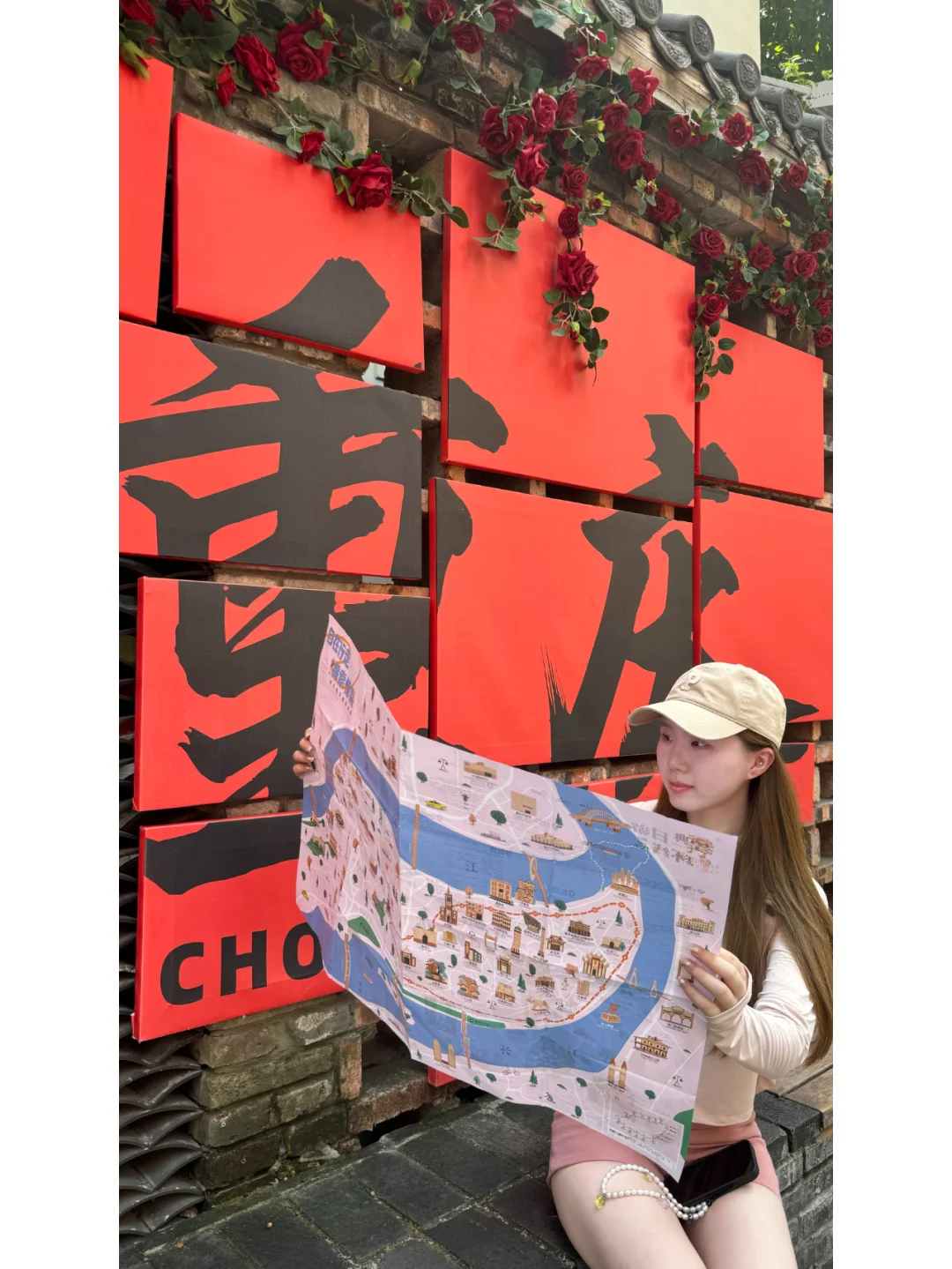 来重庆citywalk别再做攻略了，看这地图就行