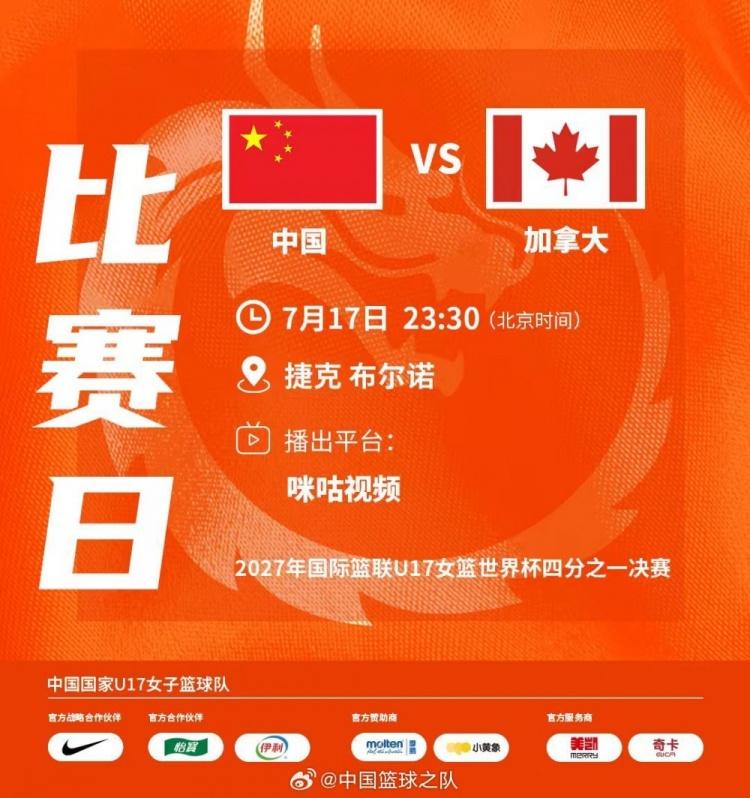 U17女篮国青68：69惜败加拿大，女篮姑娘拼到最后，已经证明有进入四强的实力，