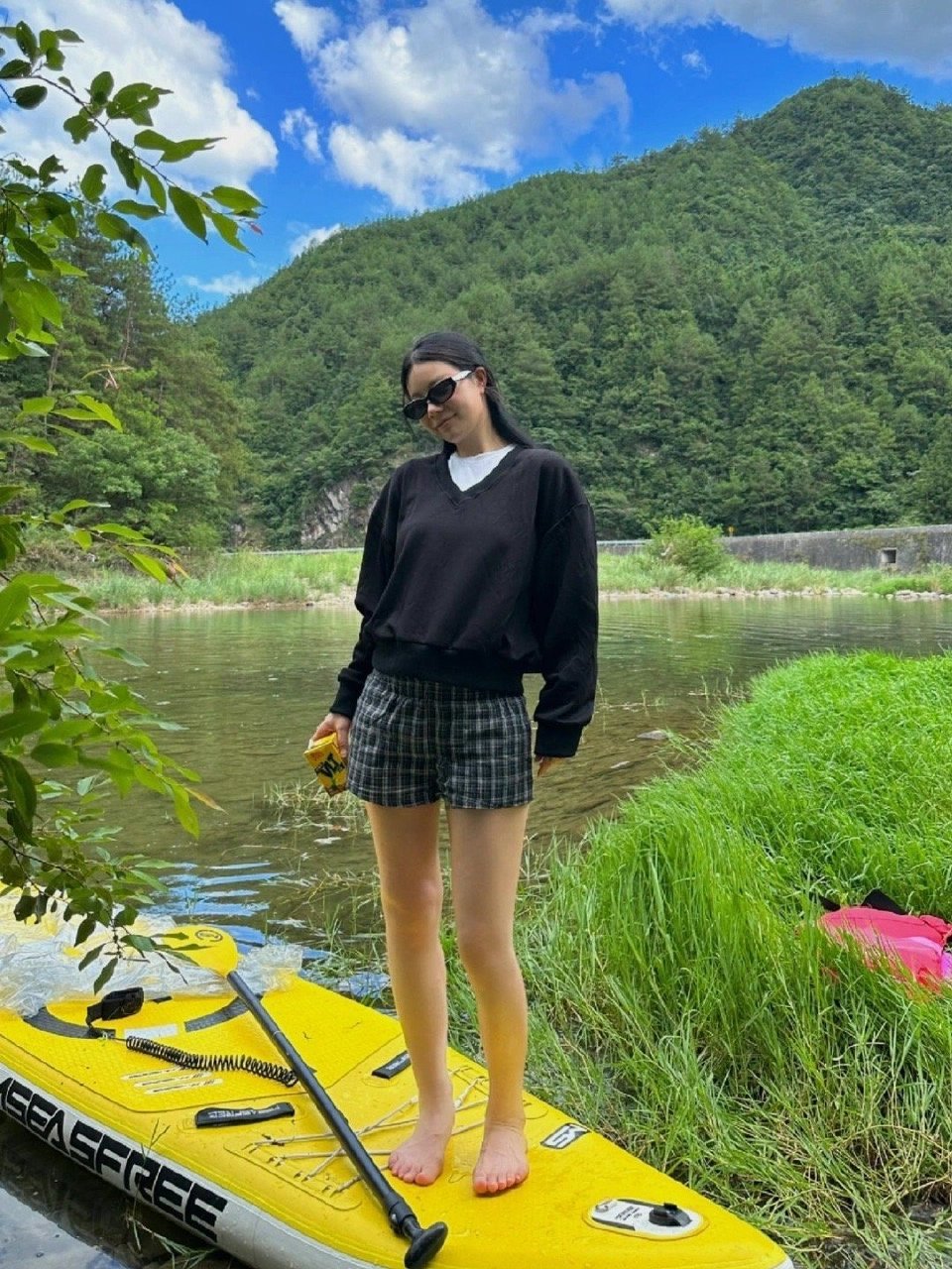 第一次发现Jennie没有脚脖子 ​​​