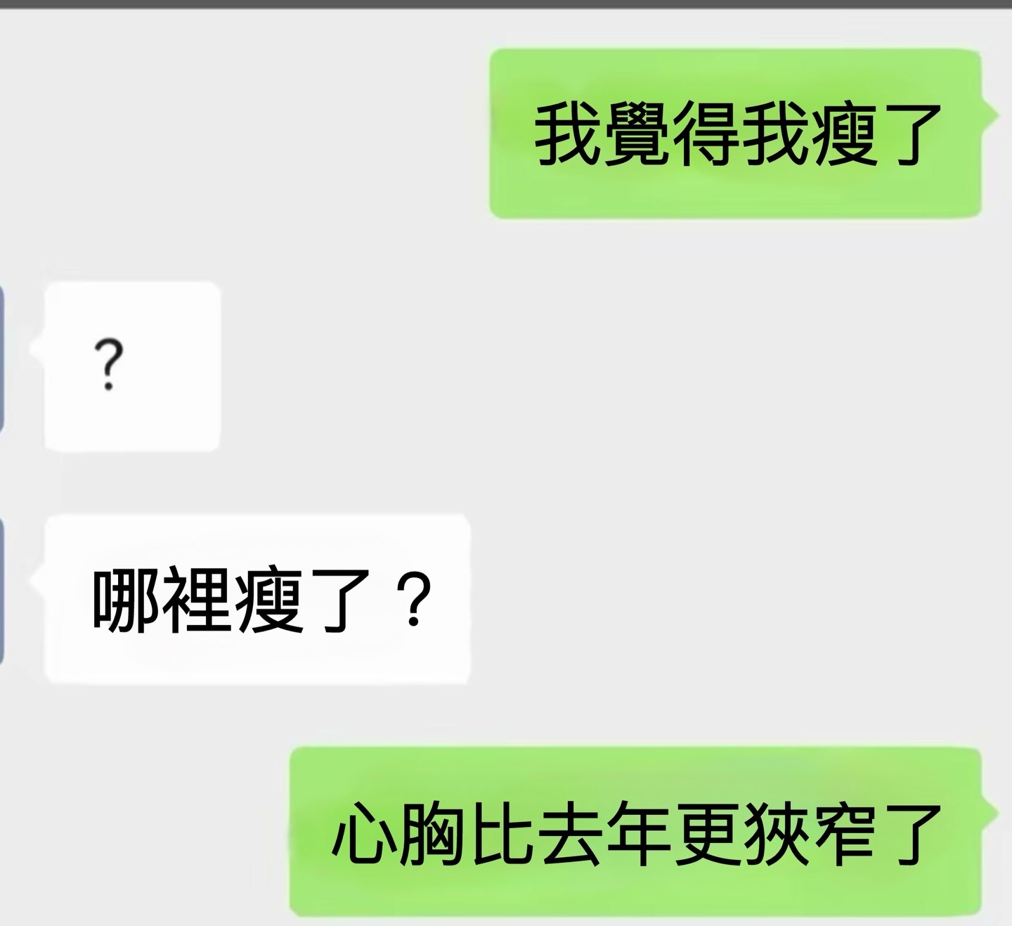 那我也瘦了meme