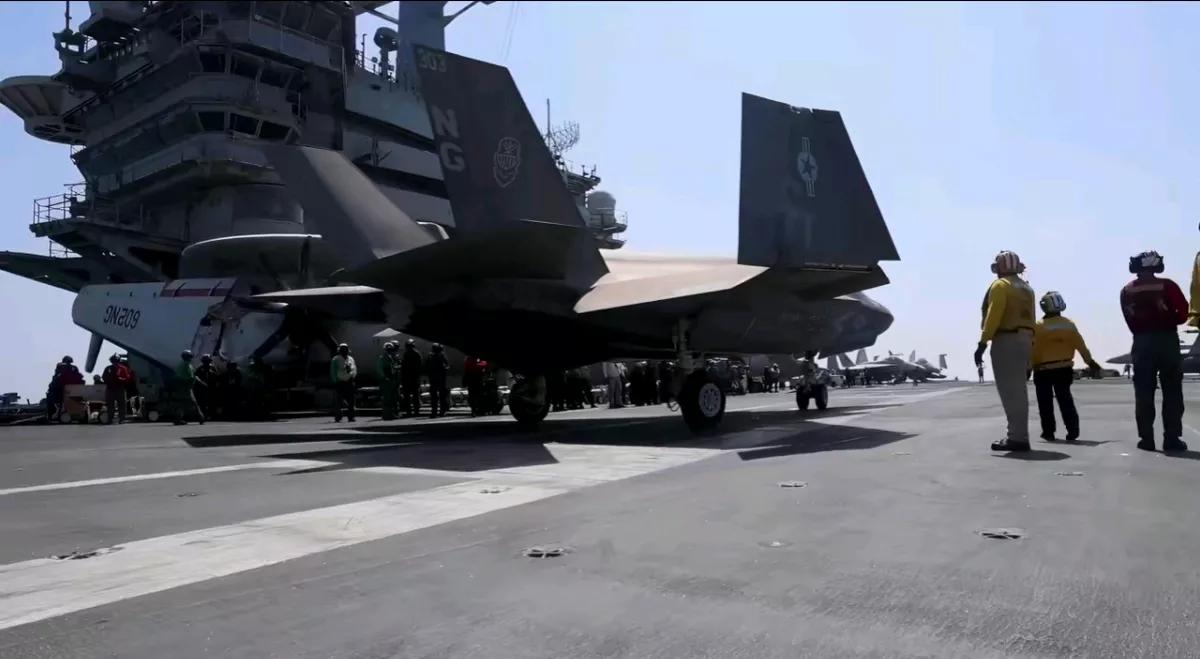 天空新闻报道，当地时间3日，美国中央司令部发布视频，表示此前伊朗宣布已因导弹打击