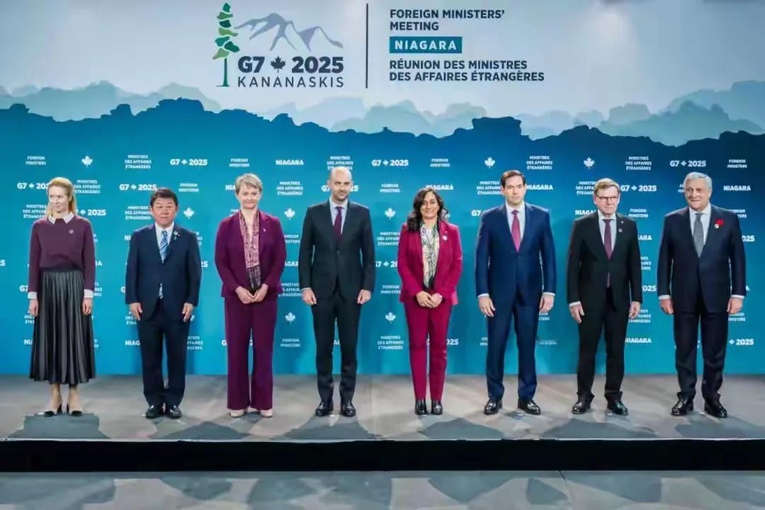 一群流氓开会后，G7发表联合声明说，不许中国援俄，不许对台动武，不许阻止稀土出口