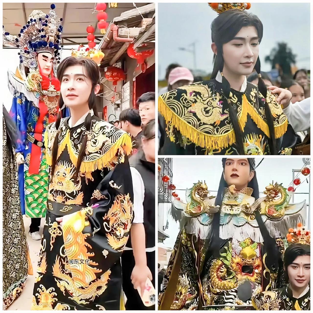 网红朱哲立扮神明被批：五爪龙袍，帝王之尊，岂能随意穿戴！网友愤怒：刘涛演妈祖还要