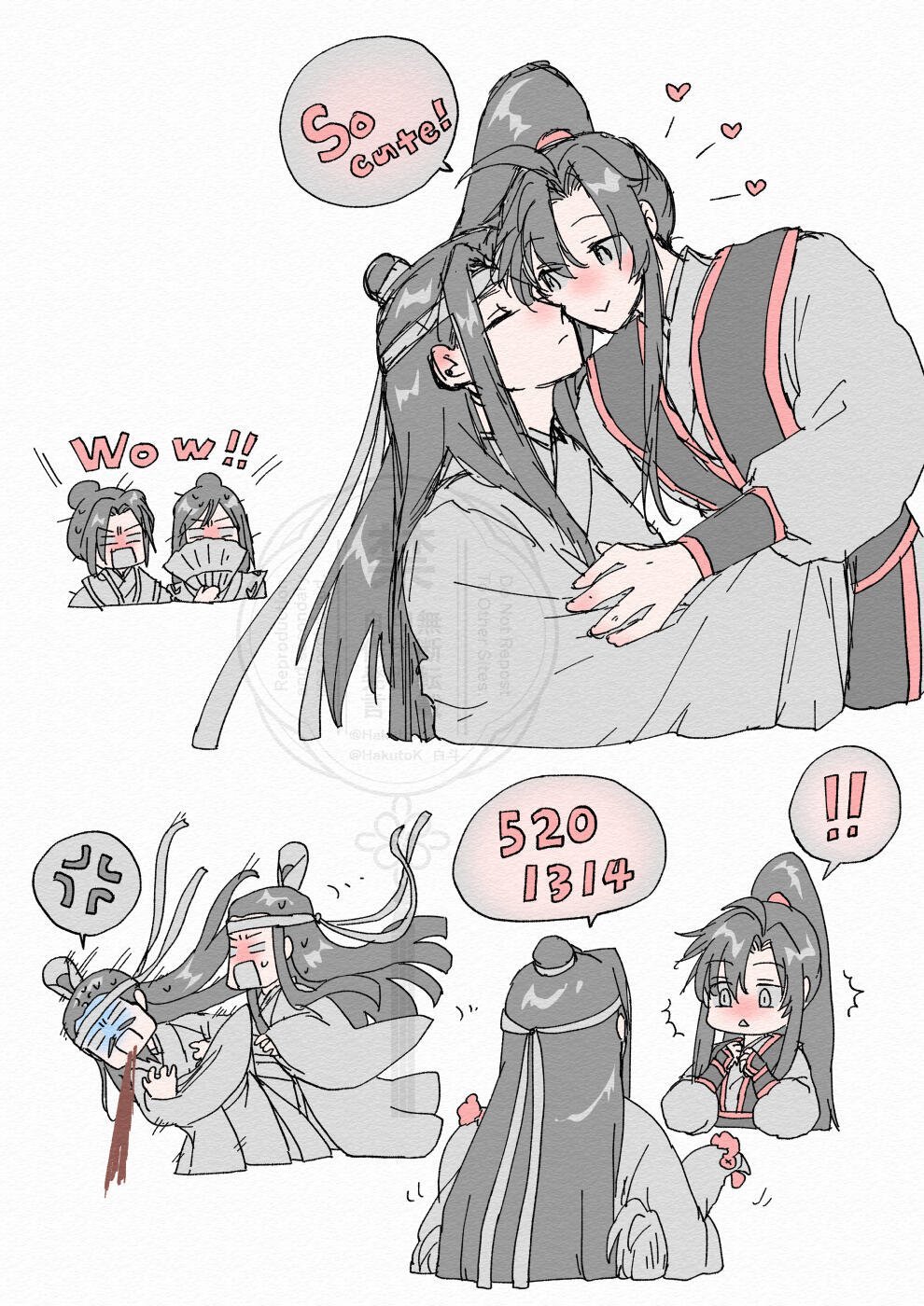 明天父亲节，叔父也是父，建议暂时不要他了！ X：Hakutok魔道祖师忘羡