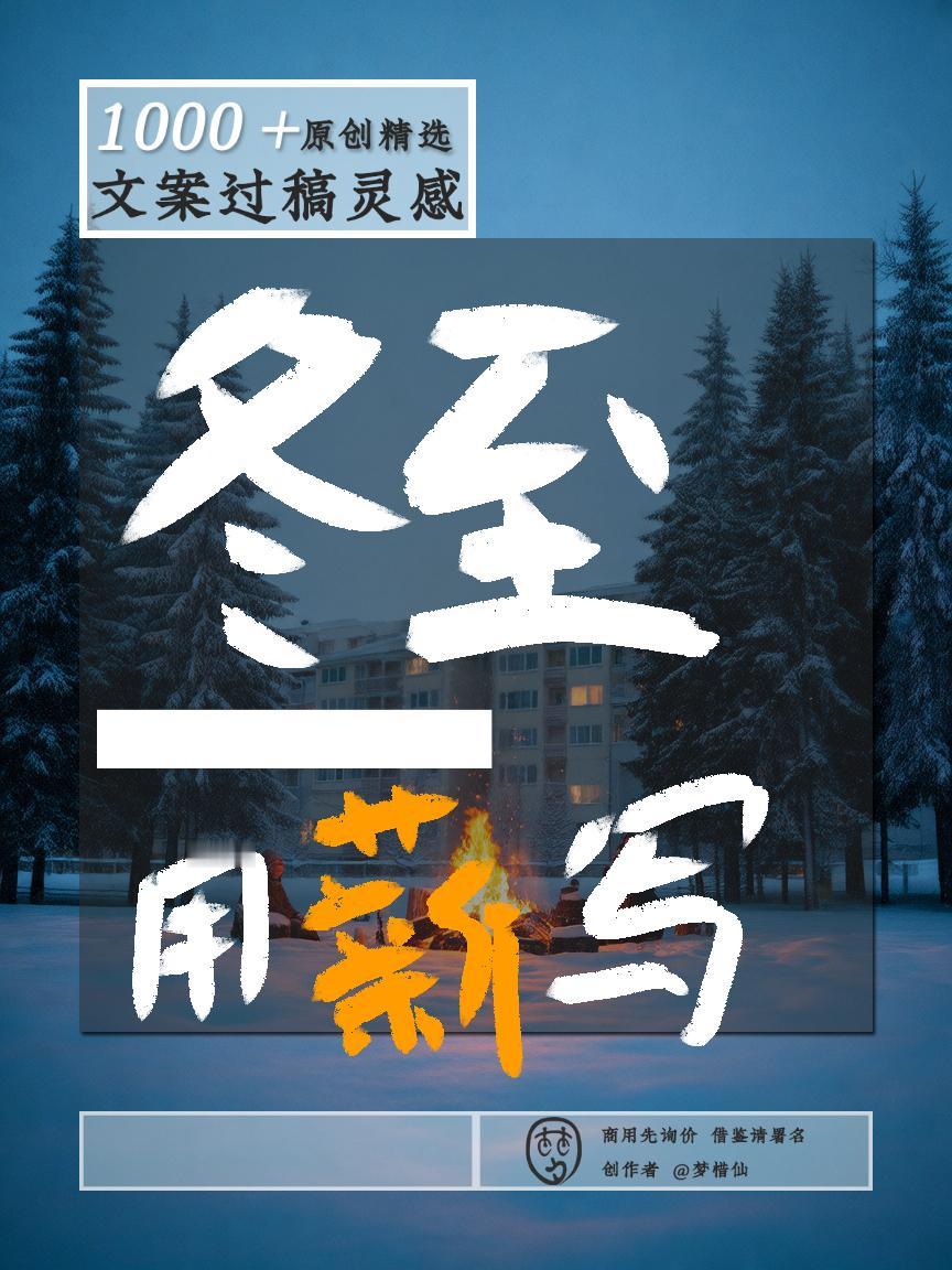 冬至宜加薪，热情助猛火。——朋友圈
无薪插柳地满叶，有薪栽花雪见梅。——朋友圈