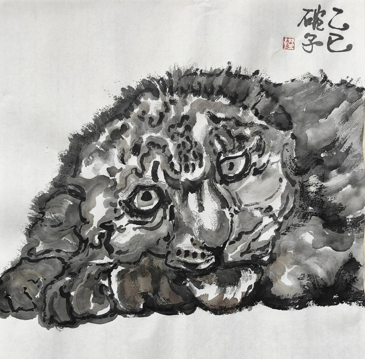 碗子的一平尺水墨