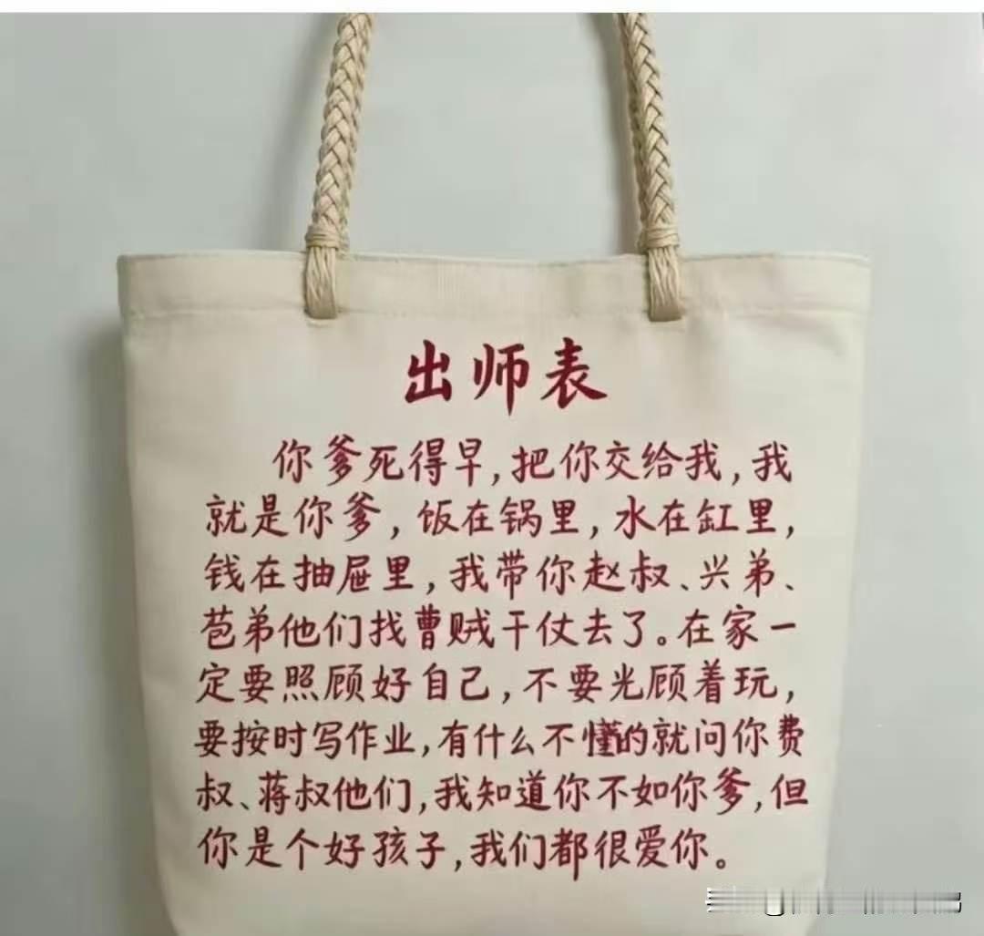 简言意赅，这白话化的出师表好精辟啊。[笑哭][笑哭][笑哭][笑哭] ​​​