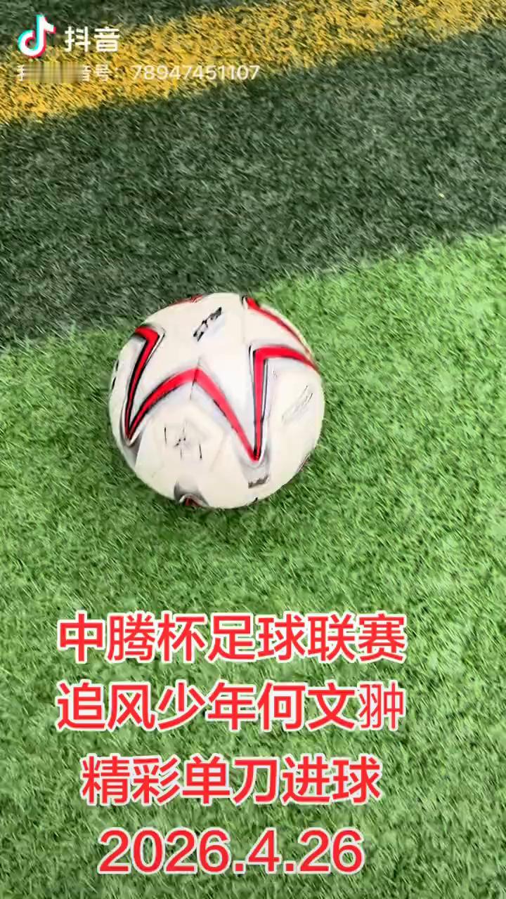 中腾杯足球联赛追风少年何文翀精彩单刀进球。
海泉中间后面也改为好靓，你话冲有冇o