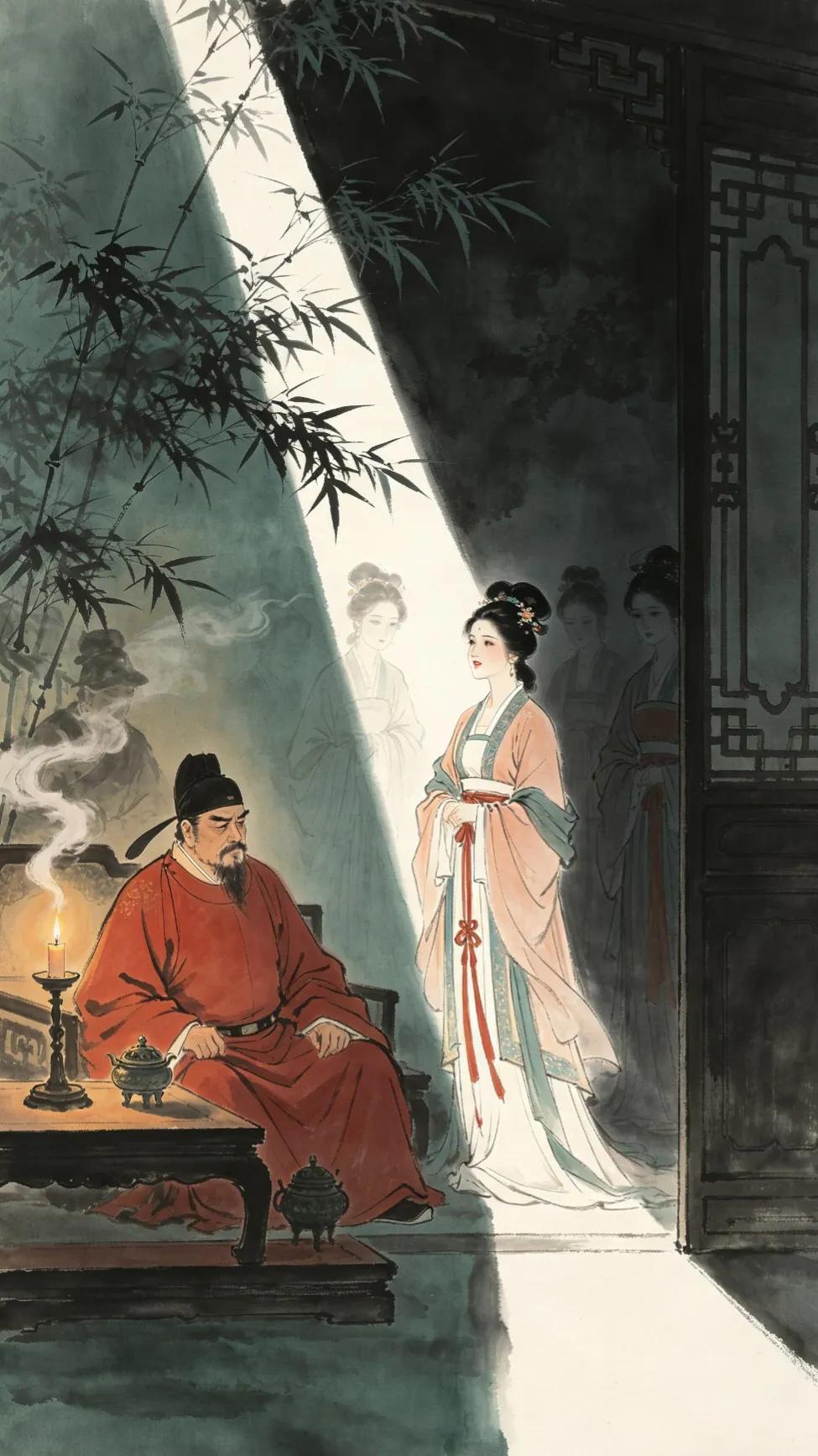 主母潘金莲被告与下人通奸，多亏庞春梅帮她扳回一城，才死里逃生。
话说庞春梅不是先
