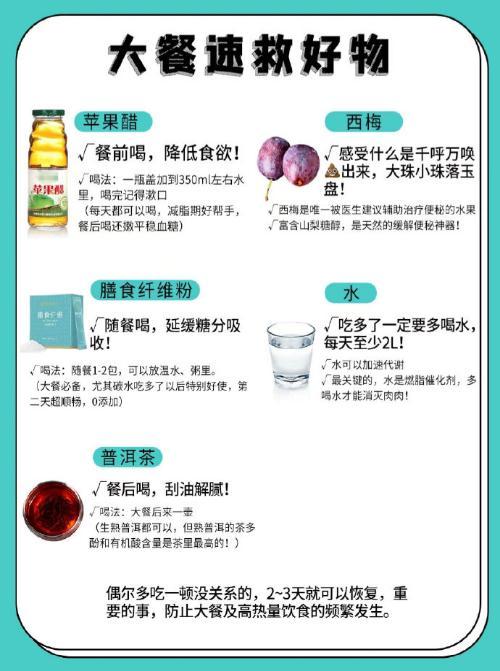👀暴食后如何拯救身材？我的宝藏食谱