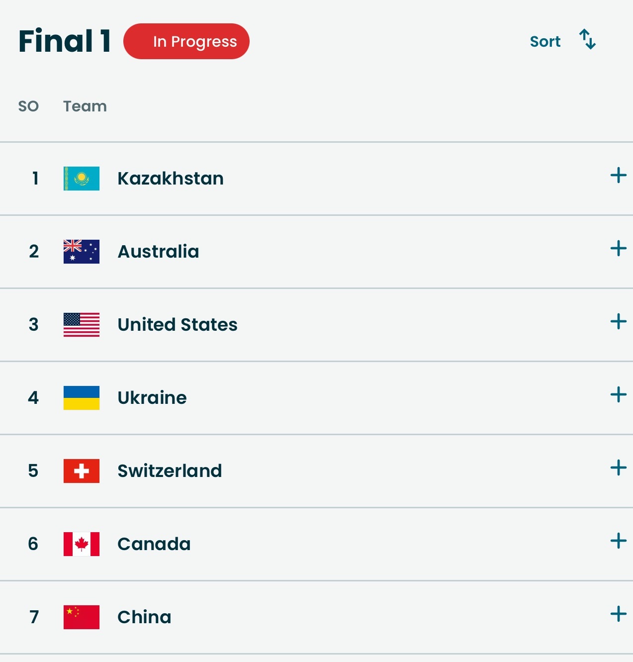 空中技巧混团决赛 