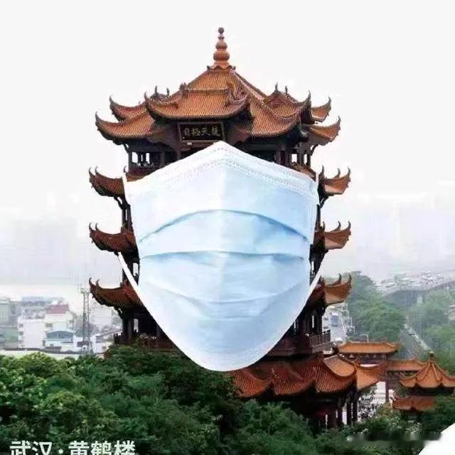 手机拍摄武汉夜景网图😷😷还记得戴口罩的武汉吗😷😷