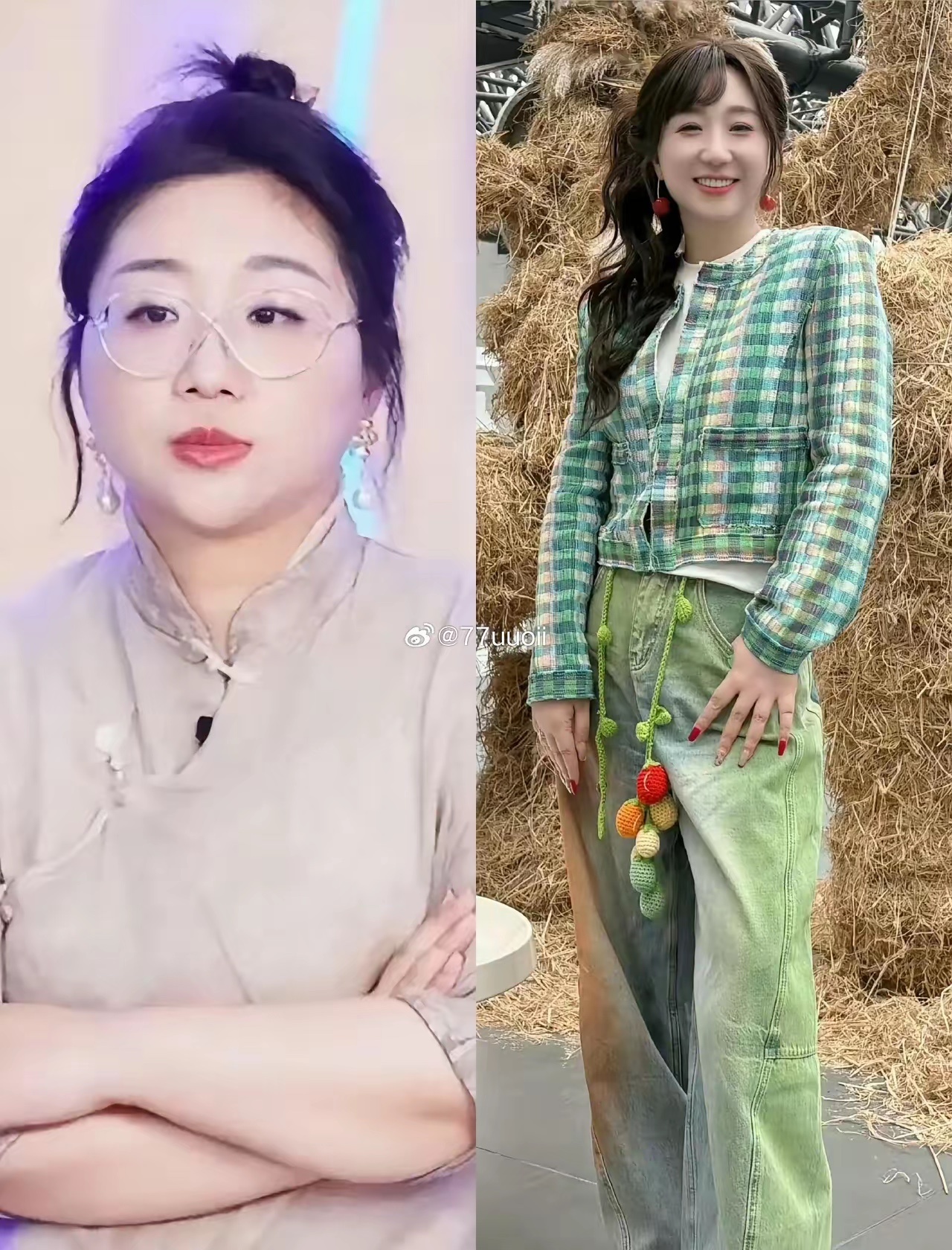 傅首尔的近照 不得不承认她对自己够狠啊 