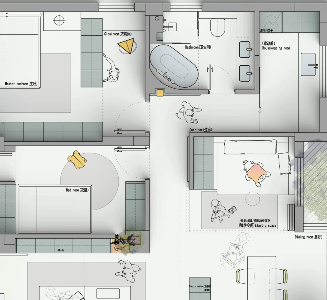 5月户型改造-我家有浴缸就是豪宅！