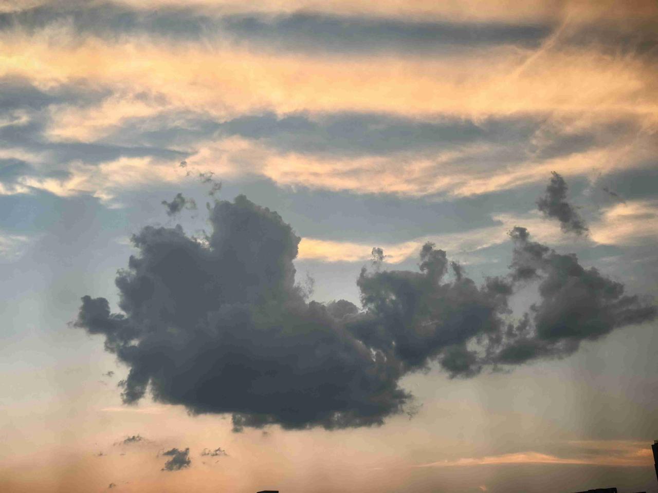 我的今日状态：😁轻松愉快
我这里的天气：☀️晴天
这是什么造型呀！[呲牙][呲
