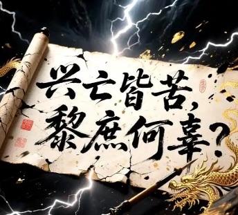 山坡羊·潼关怀古
元·张养浩
峰峦如聚，波涛如怒，山河表里潼关路。
望西都，意踌
