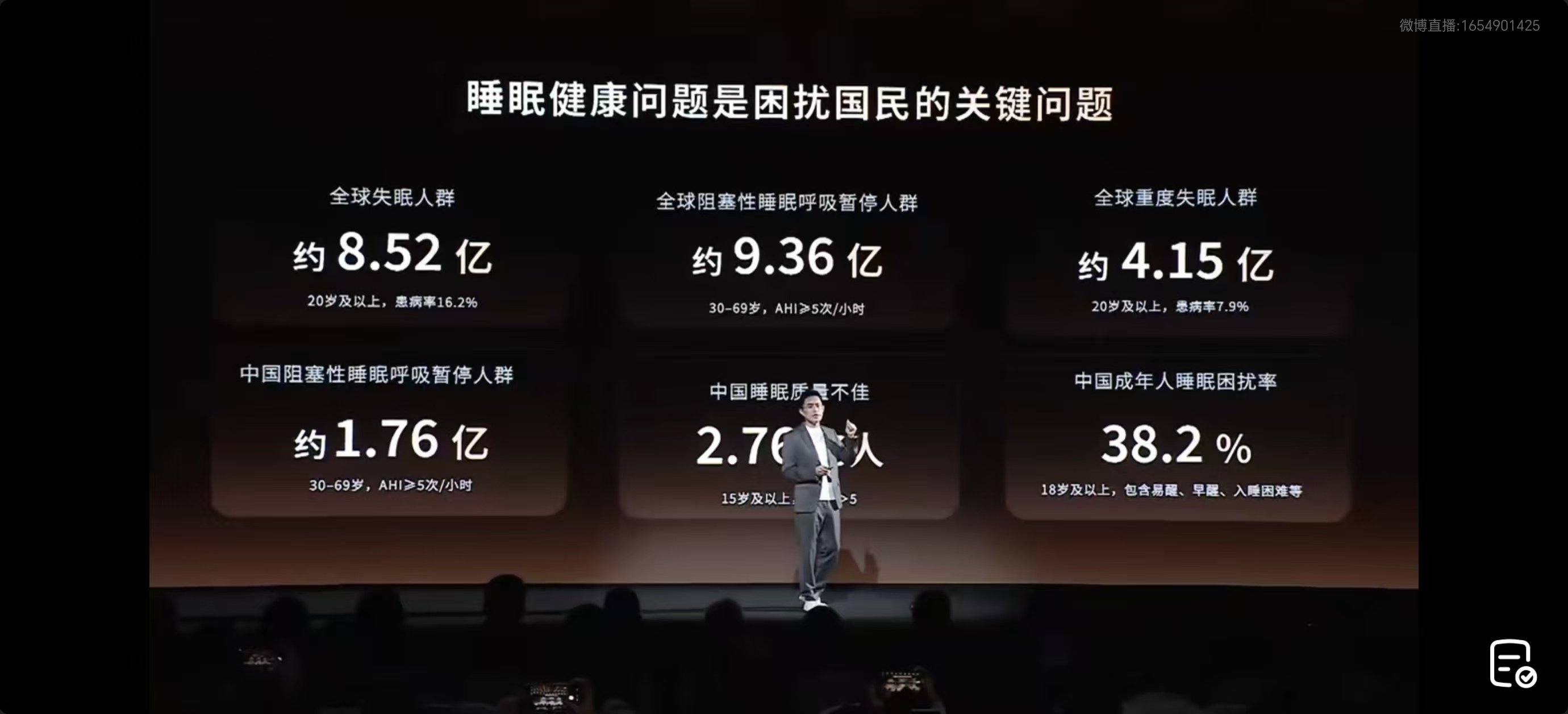 【王腾谈睡眠质量】王腾称这个时代只有睡眠在让一让 10月29日消息，在ISHO今