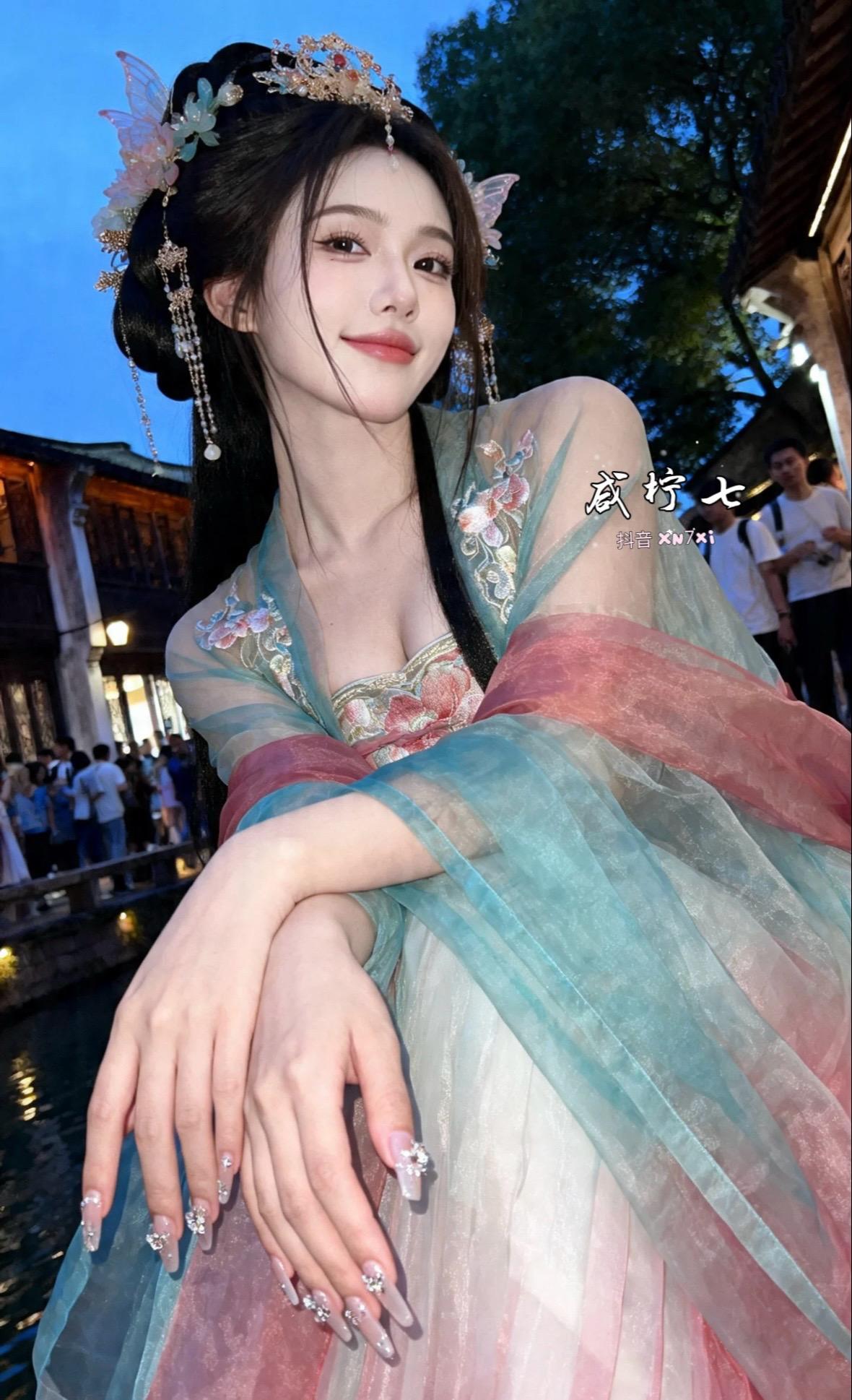 甜妹穿搭随意拍 旅行碎片穿搭 男友视角写真 东方美学旅行照 旅行出片ootd