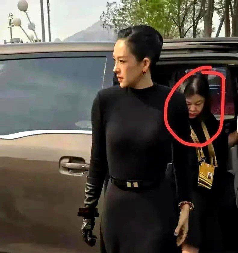 难怪汪峰要和章子怡离婚呢，大家仔细瞧瞧，这是章子怡参加华表奖下车那一瞬间。后来有