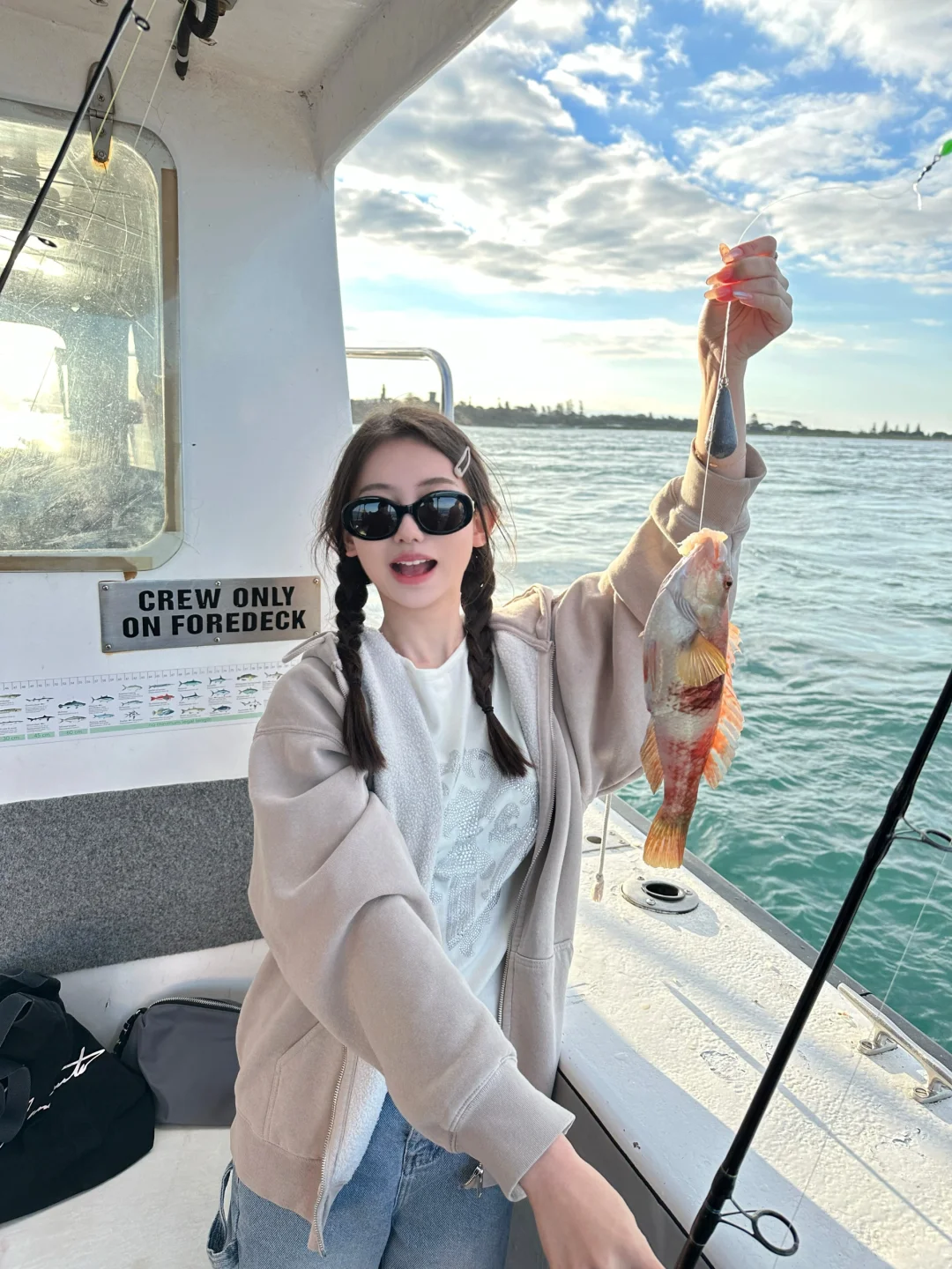 PLoG｜🎣海钓初体验՞•･•՞🐟🫧🚢*·˚