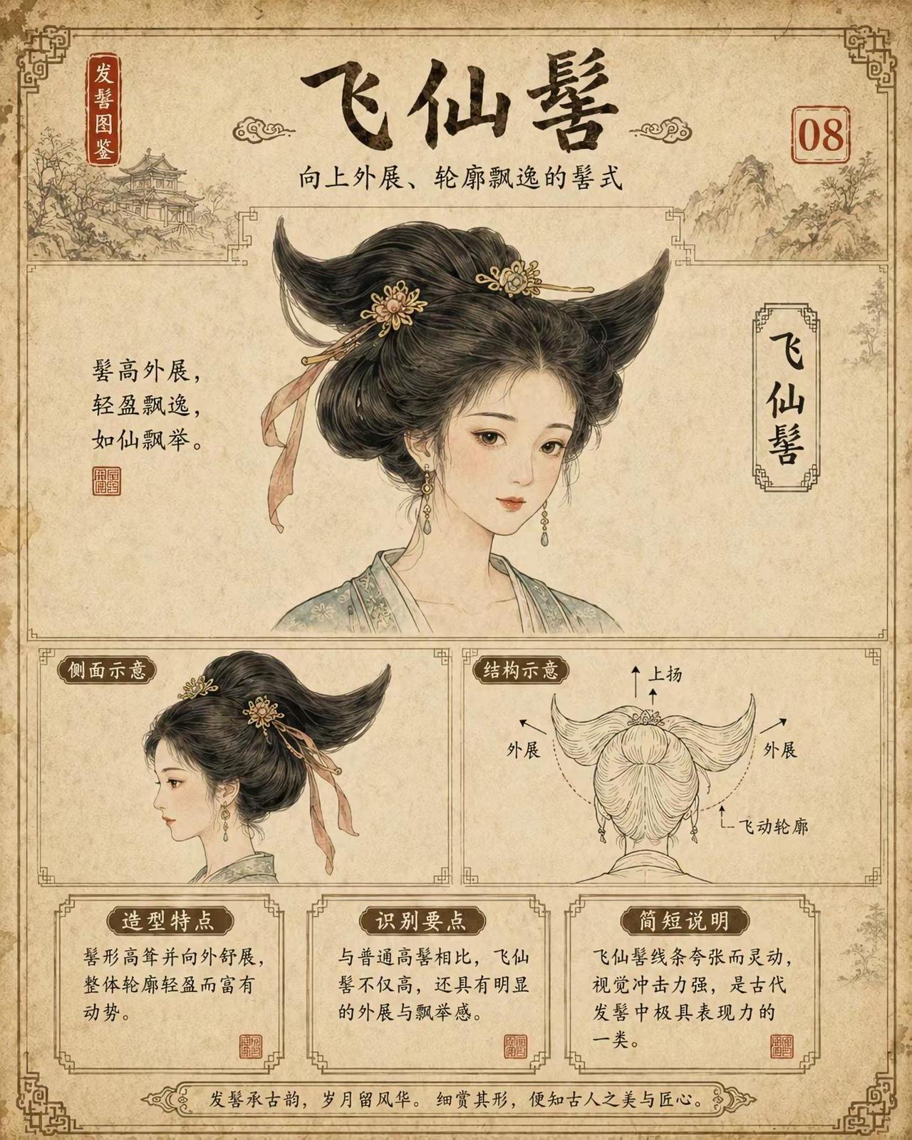 古人的头发到底怎么盘？古装剧里的发型，不只是“好看”这么简单。从灵动俏丽的双丫髻