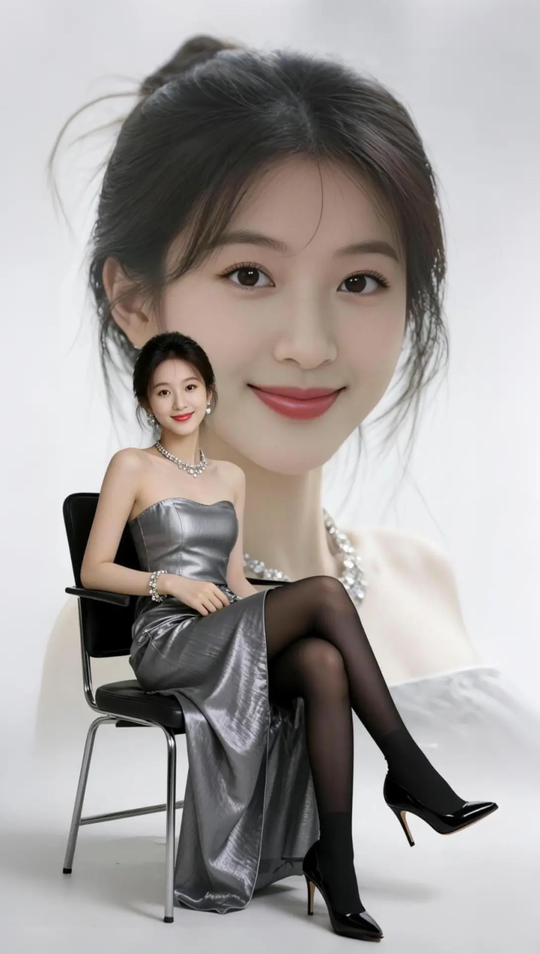 AI优雅少女写真 随变ai随便玩