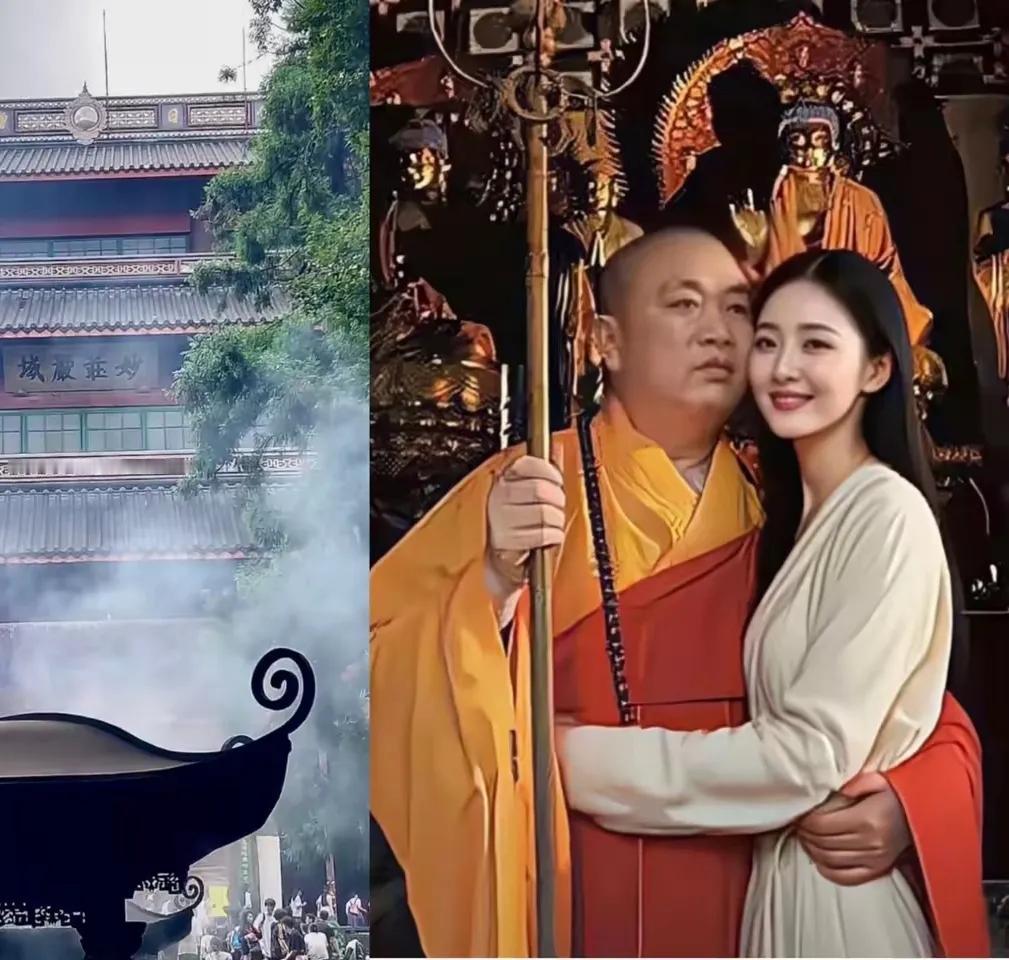 传闻少林大和尚特别喜欢《女儿情》这首歌：“……说什么王权富贵/怕什么戒律清规/只