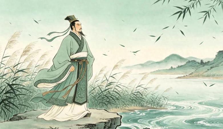 屈原，楚国贵族，三闾大夫，诗人，改革家，然后，投江了。
从世俗标准看，屈原是一个