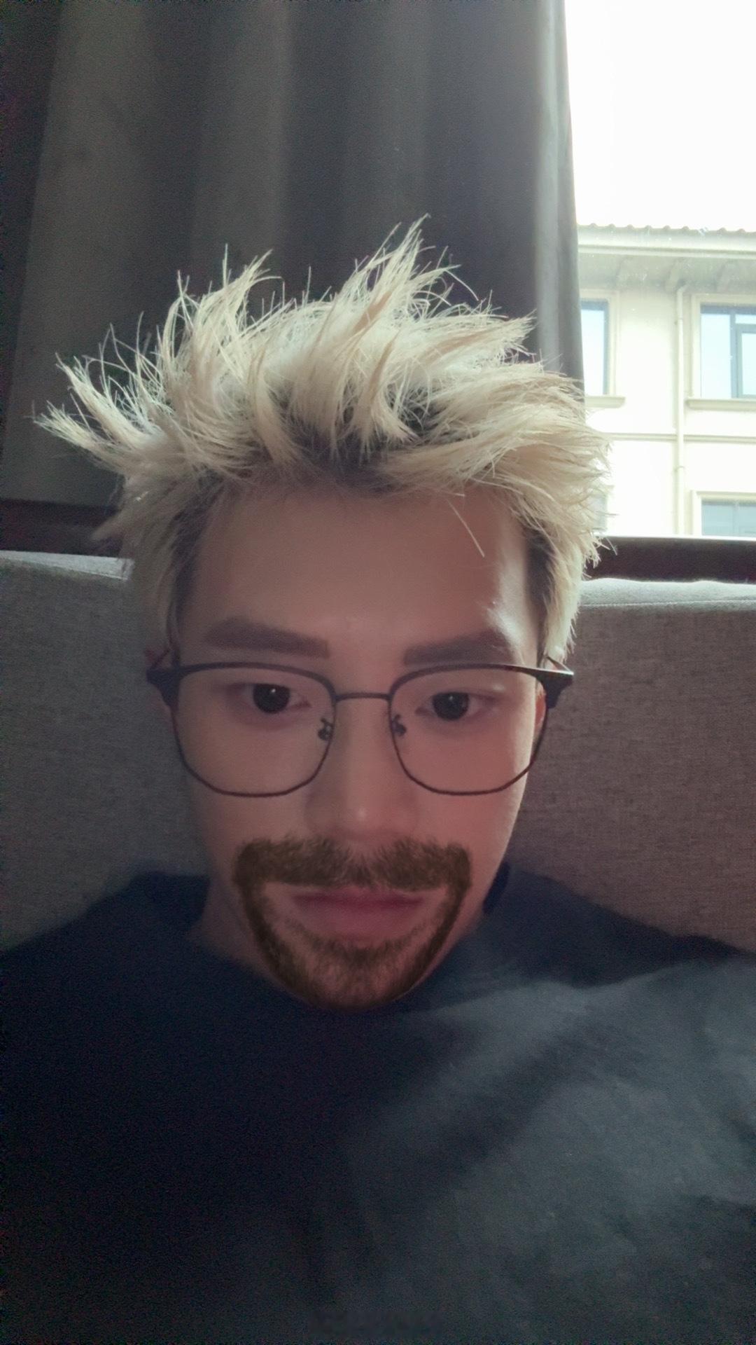 我到家了。 