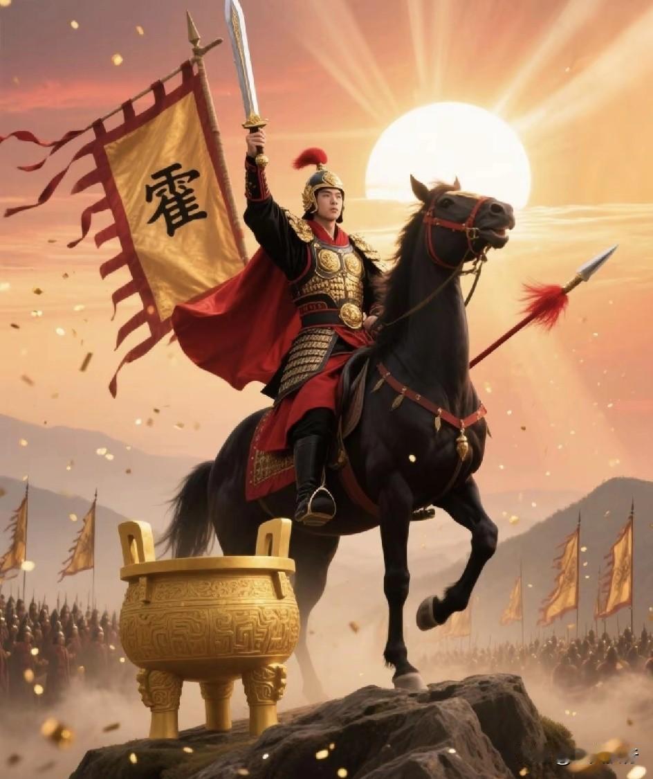 现代人如何做才能做到冠军侯霍去病封狼居胥的成就。
第一，在16的岁的时候就得当兵