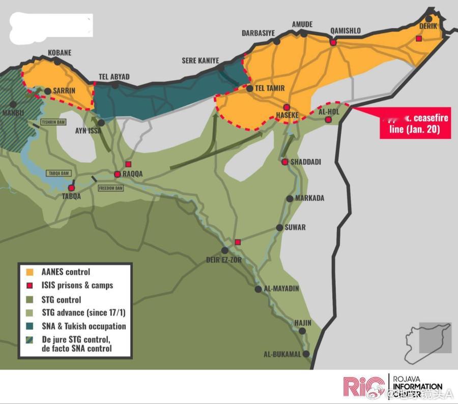 叙利亚库尔德结局：因蠢而亡关于目前朱拉尼恐怖组织与叙利亚库尔德人的冲突形势目前罗