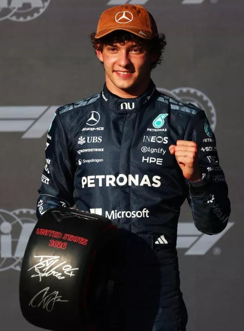 绝杀Q3！安东内利拿下2026F1美国站杆位，封神剧本握在自己手里!
随着202