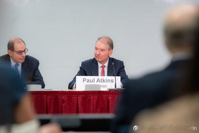 美国证监会主席保罗艾特金斯发推：明天上午，我将在纽约证券交易所敲响开市钟，并发表