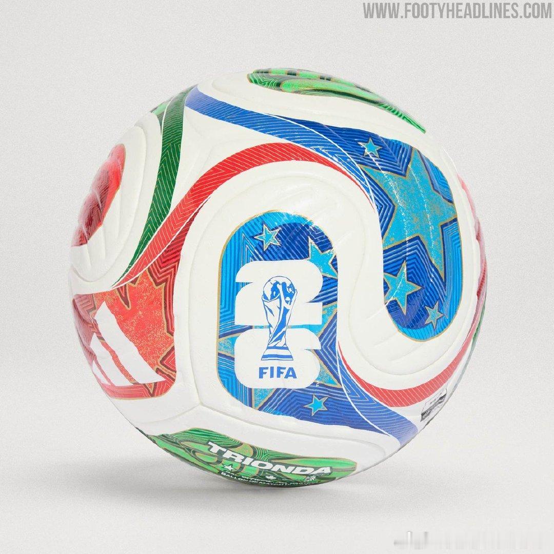 2026世界杯决赛用球公布，大家觉得怎么样？（图3是常规比赛用球）世界杯  cr
