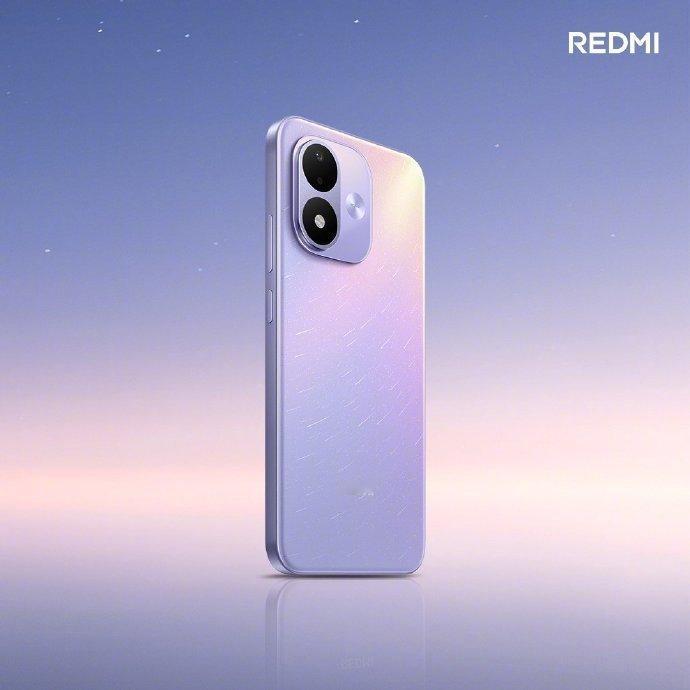 浅紫渐变后盖质感很细腻细碎星光纹理低调不浮夸红米 Note17 这款新配色上手拍