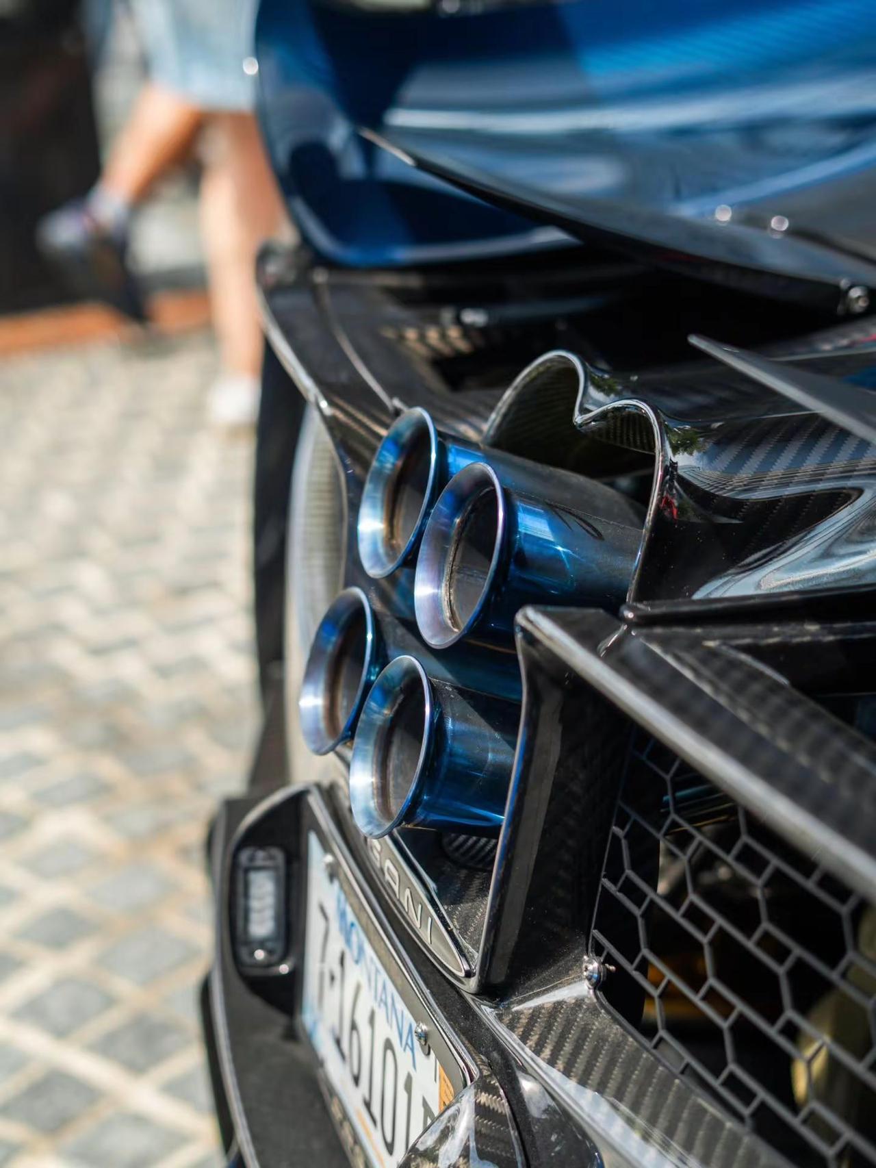 美国🇺🇸丨Pagani Huayra BC Roadster💙❤️hype