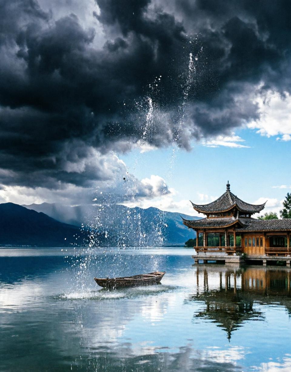 赏读苏轼气势磅礴的七绝组诗——《六月二十七日望湖楼醉书·其一》

这组诗写于苏轼