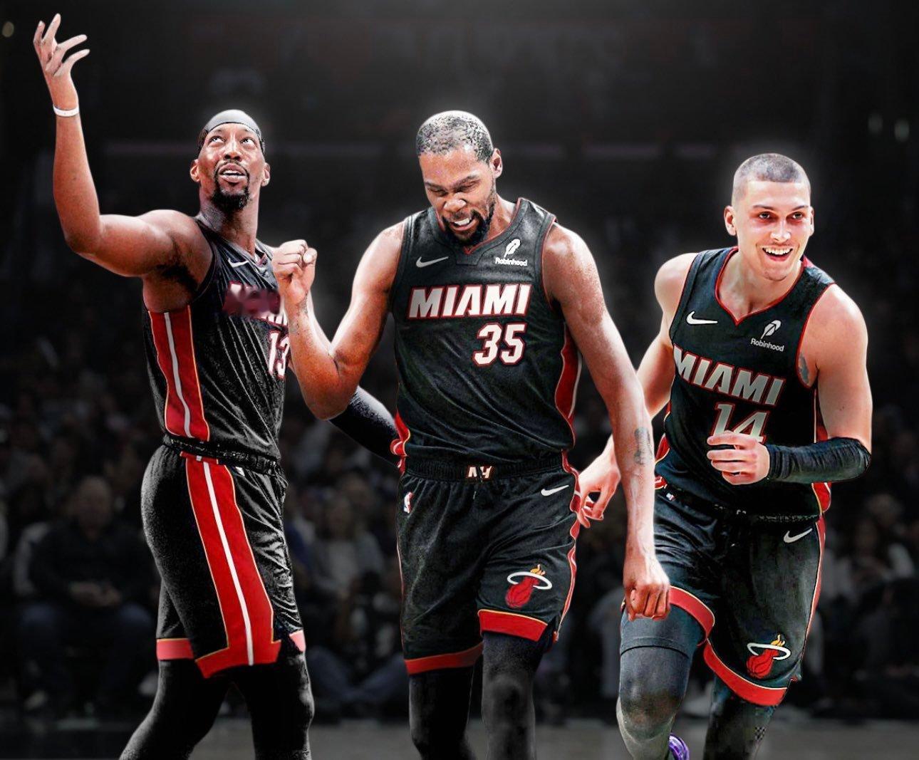 ESPN 最新报道，Shams 表示，目前与太阳关于杜兰特交易谈判最积极的三支球