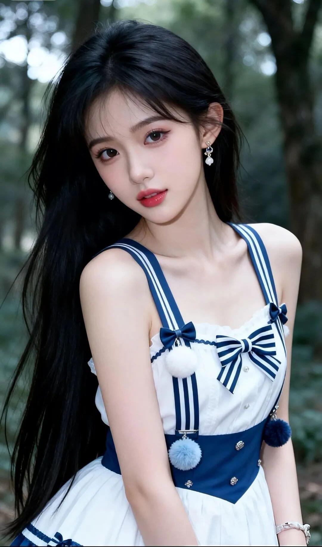 甜美日系少女风，森林中的梦幻公主👑