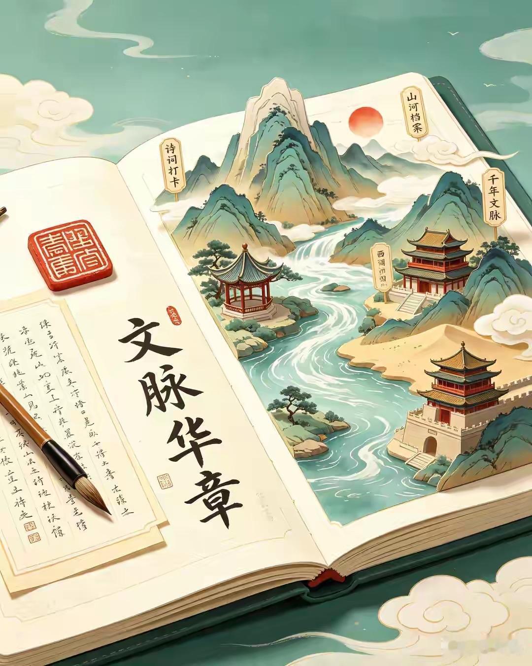 文脉华章：打卡古诗文里的大美中国
从“明月松间照”的山涧清辉，到“潮平两岸阔”的